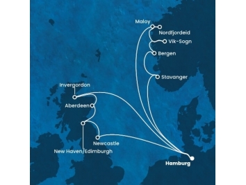Mapka plavby