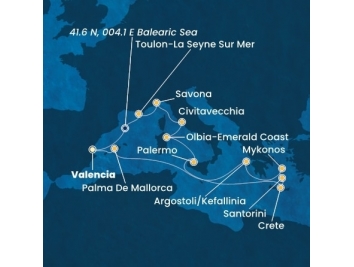 Mapka plavby