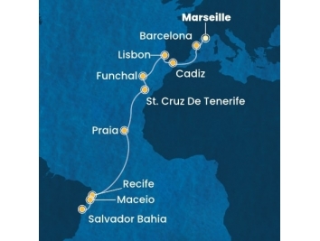 Mapka plavby