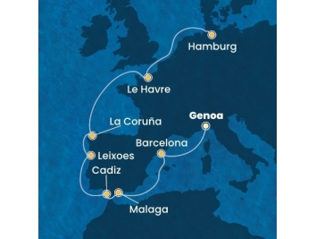 Mapka plavby