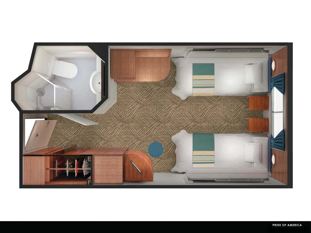 Kajuta s oknem Pride of America