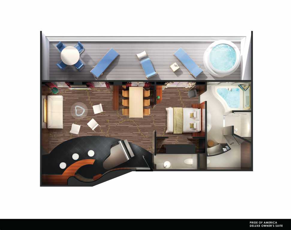 Apartmá Pride of America