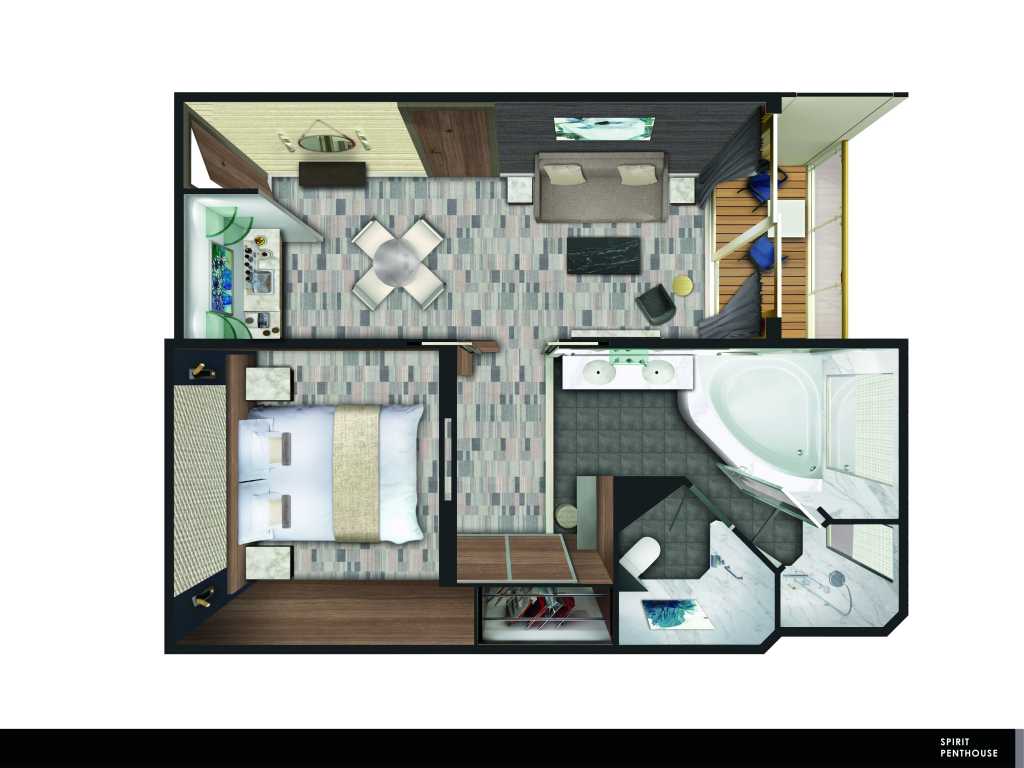 Apartmá Norwegian Spirit