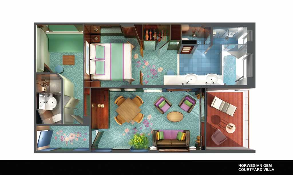 Apartmá Norwegian Gem