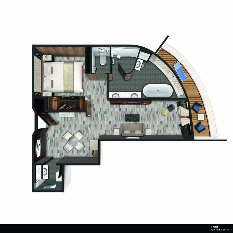 Apartmá Norwegian Spirit