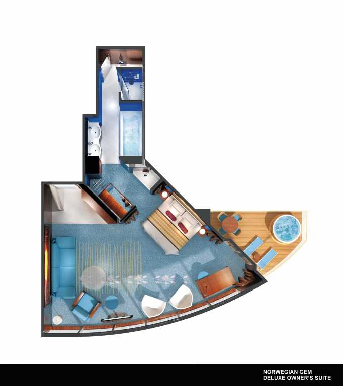 Apartmá Norwegian Gem