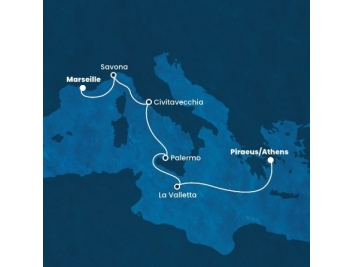 Mapka plavby