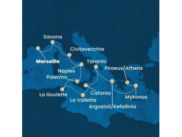 Mapka plavby