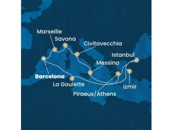 Mapka plavby