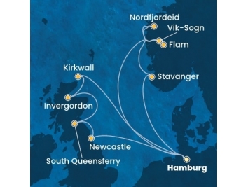 Mapka plavby
