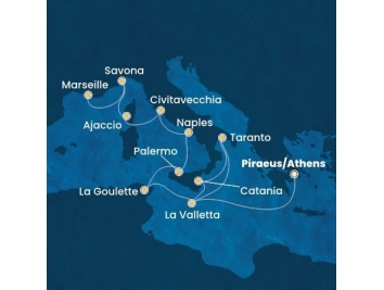 Mapka plavby