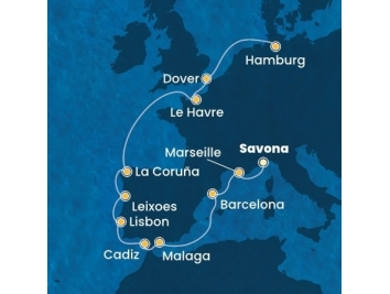 Mapka plavby