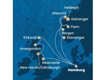 Mapka plavby