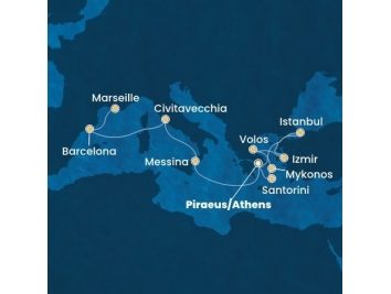 Mapka plavby
