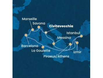 Mapka plavby