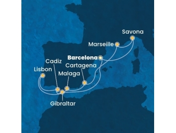 Mapka plavby