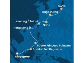 Mapka plavby