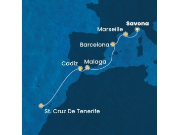 Mapka plavby