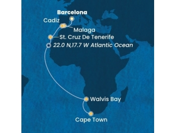 Mapka plavby