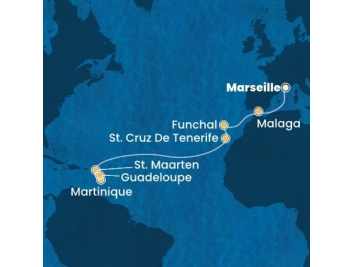 Mapka plavby