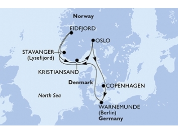 Mapka plavby