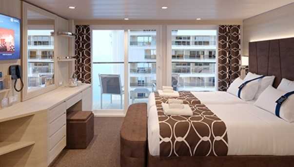 Kajuta s balkonem MSC World Europa