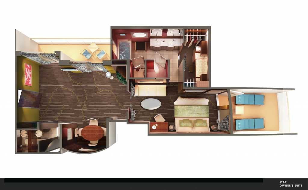Apartmá Norwegian Dawn