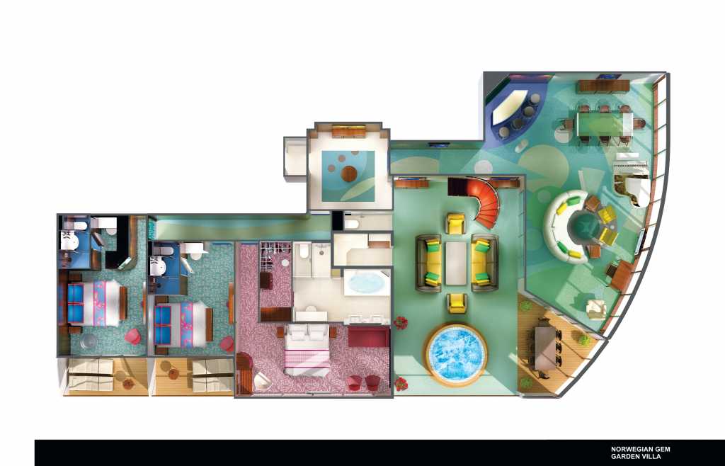 Apartmá Norwegian Gem
