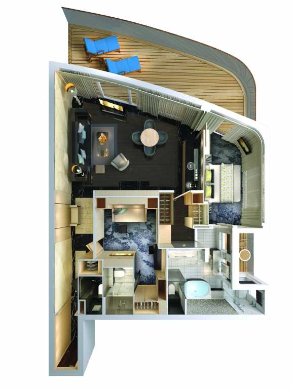 Apartmá Norwegian Joy