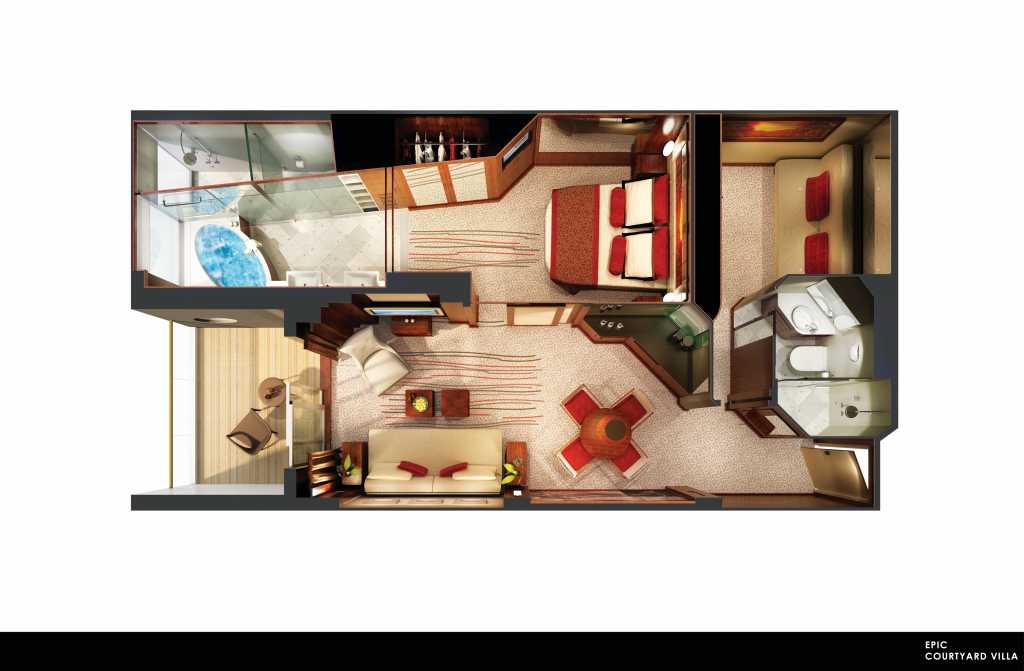 Apartmá Norwegian Epic