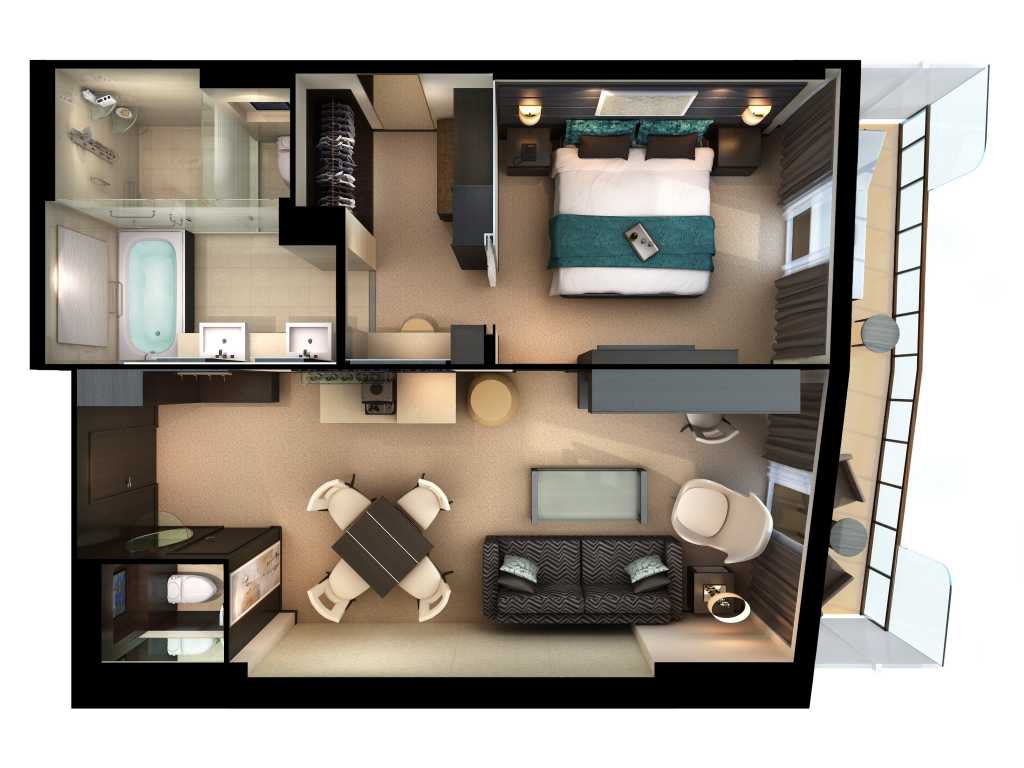Apartmá Norwegian Breakaway