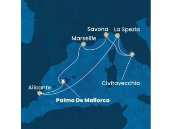 Mapka plavby