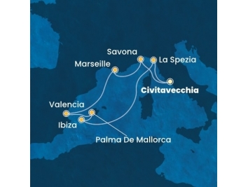 Mapka plavby