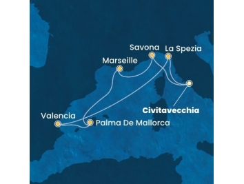 Mapka plavby