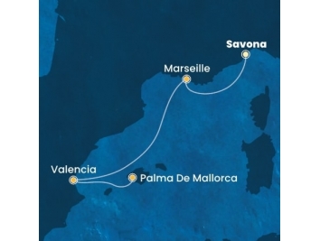 Mapka plavby