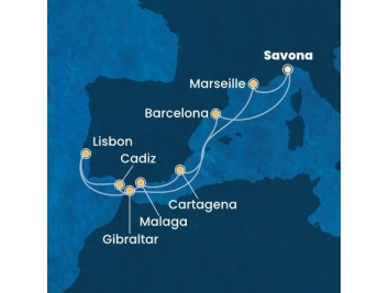 Mapka plavby