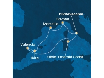 Mapka plavby