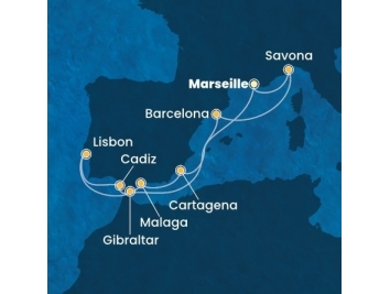 Mapka plavby