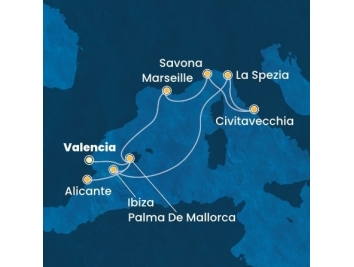 Mapka plavby