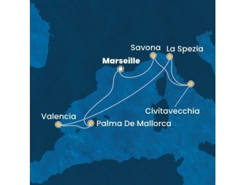 Mapka plavby