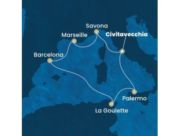 Mapka plavby