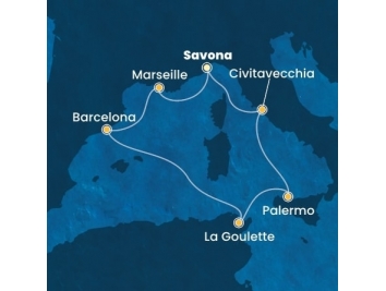 Mapka plavby