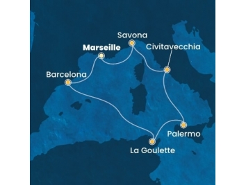 Mapka plavby
