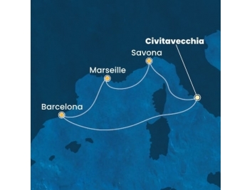 Mapka plavby