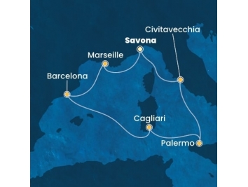 Mapka plavby