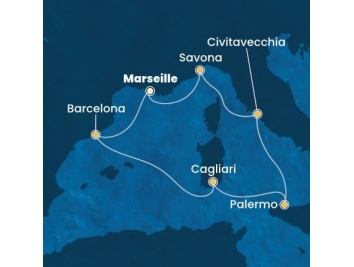 Mapka plavby