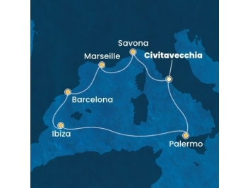 Mapka plavby