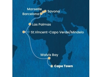 Mapka plavby