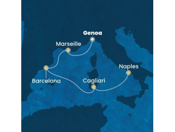 Mapka plavby
