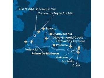 Mapka plavby